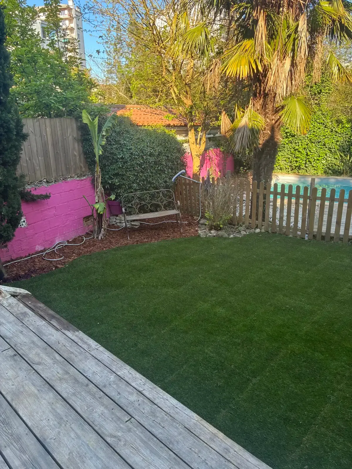 Jardin après travaux